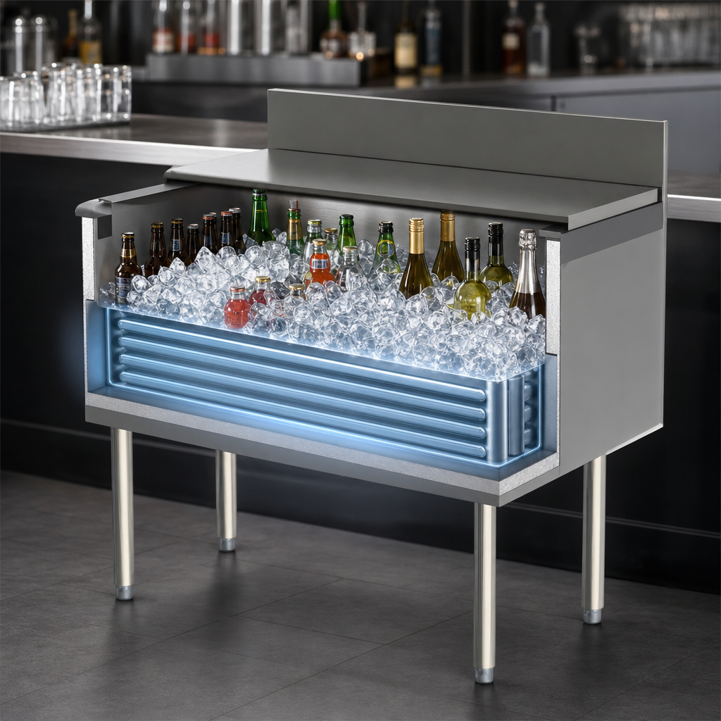 Concealed 10-Circuit Cold Plate