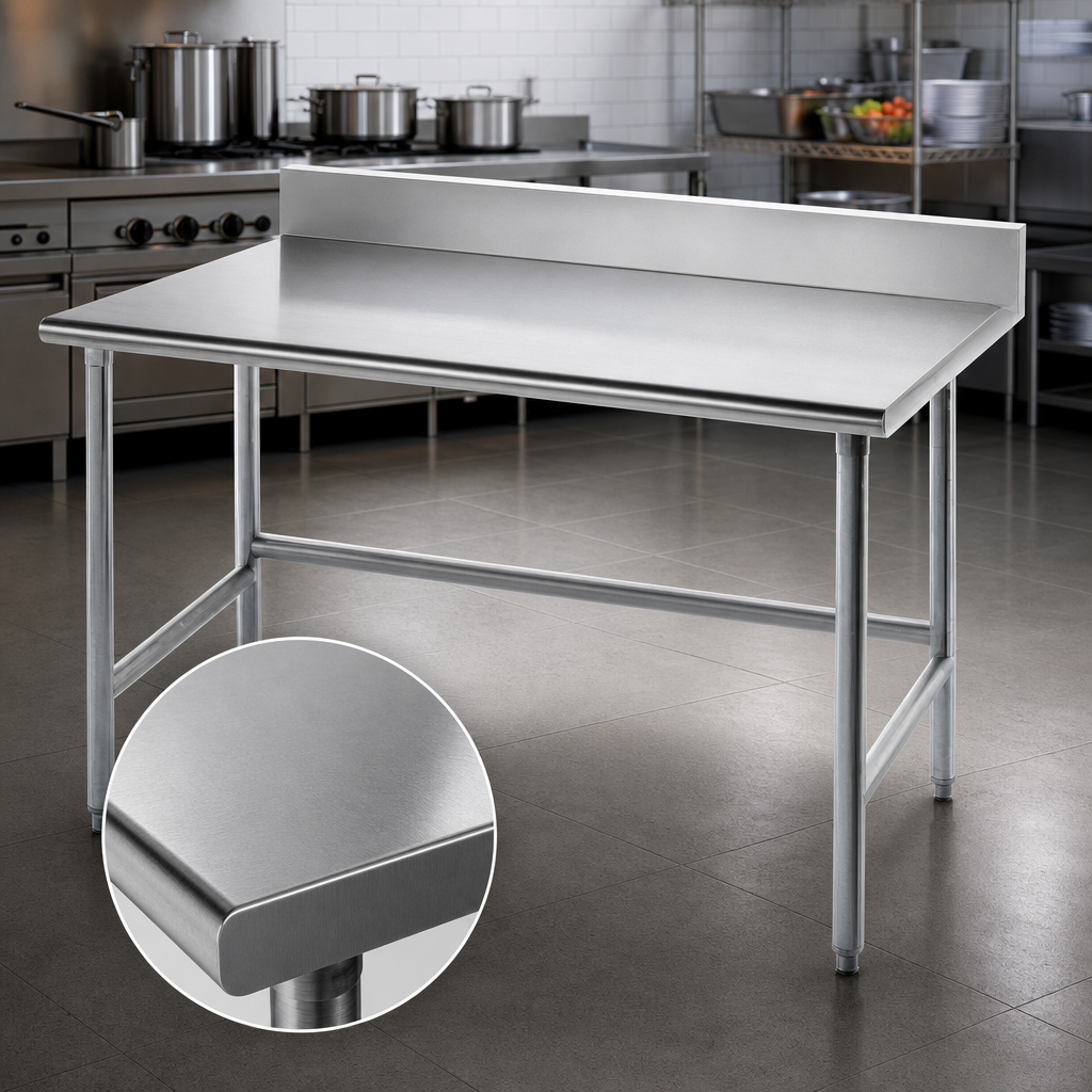 16-Gauge 430 Stainless Steel Top