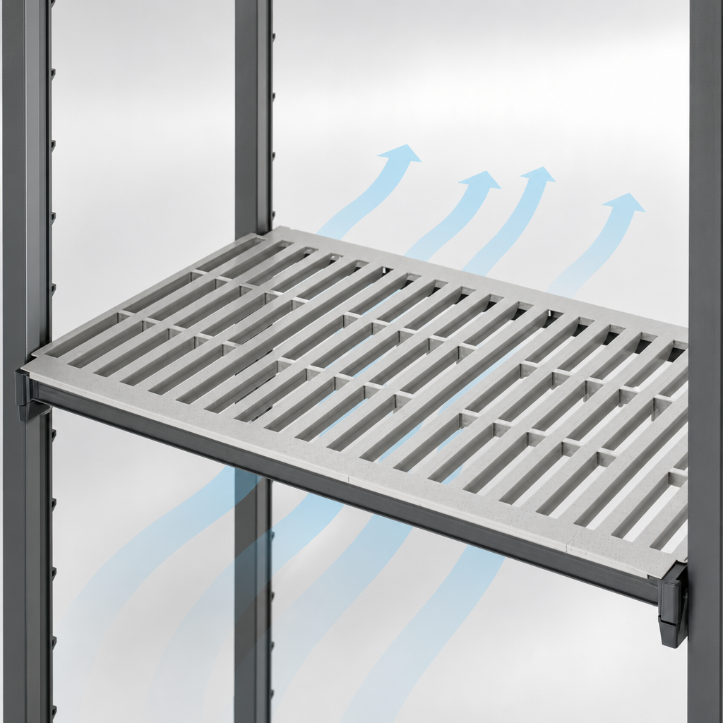 Vented Shelf Plates