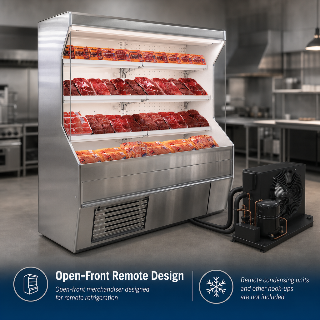 Open-Front Remote Design
