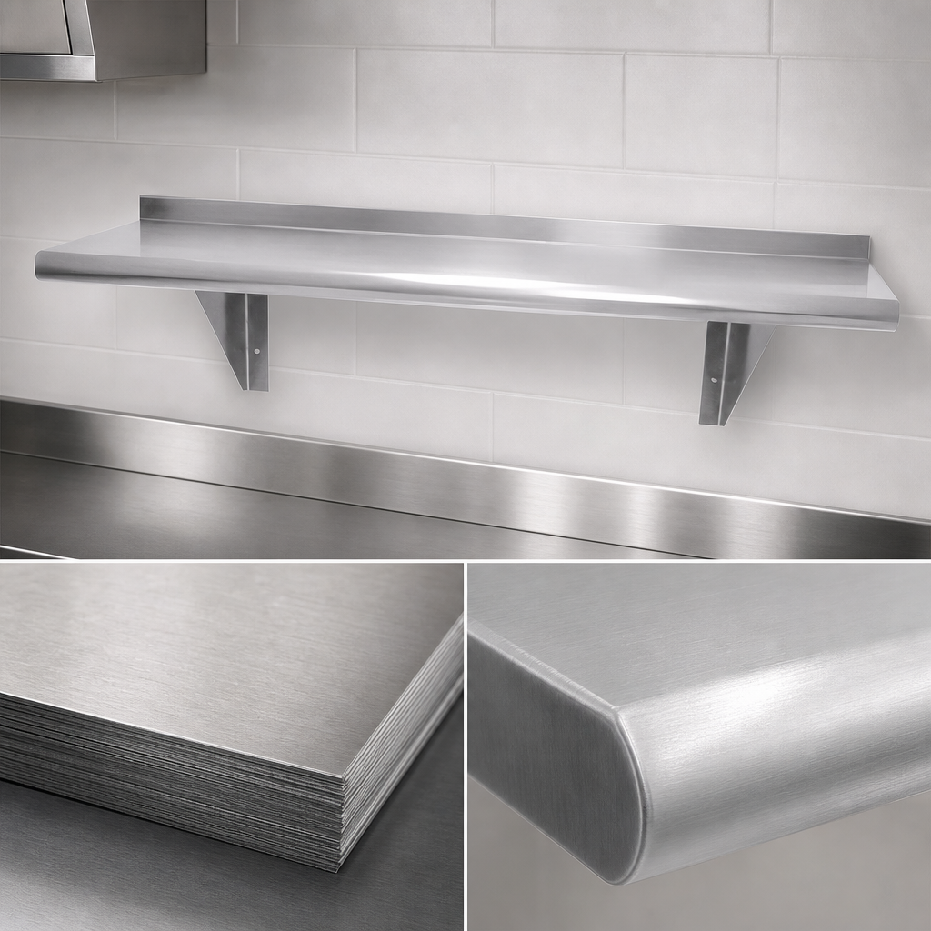 16 Gauge 304 Stainless Steel
