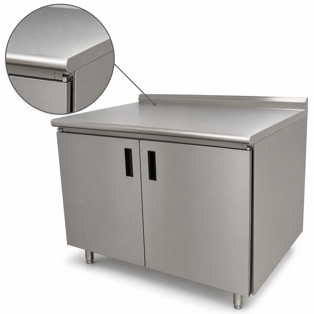 14-Gauge 304 Stainless Steel Top