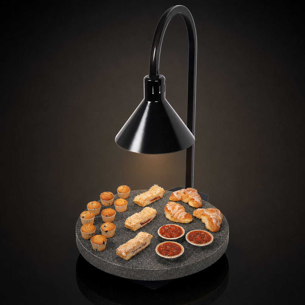 Round Simulated Stone Shelf