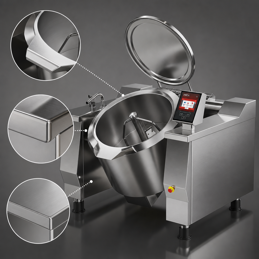 Durable Stainless Steel Construction