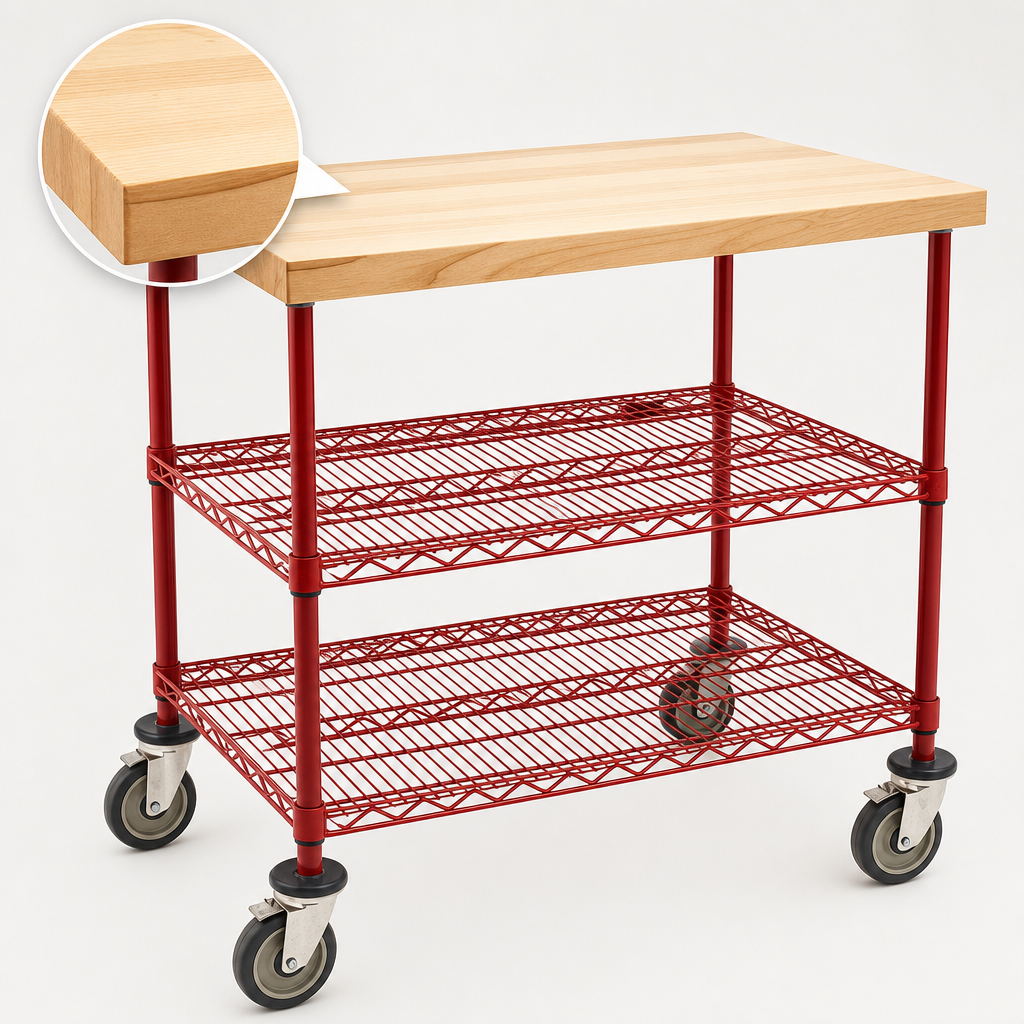Maple Butcher Block Top
