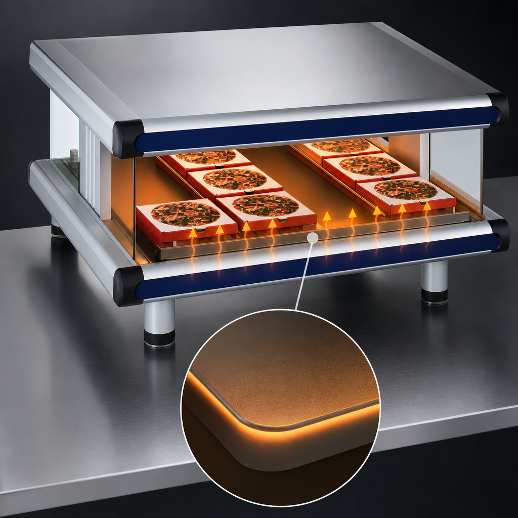 Thermostatically-Controlled Heated Base