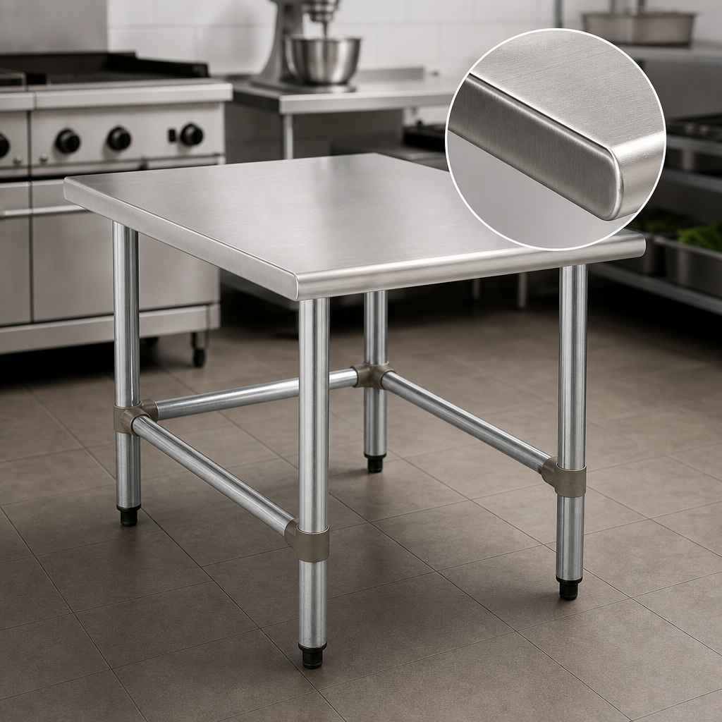 16-Gauge 300-Series Stainless Steel Top