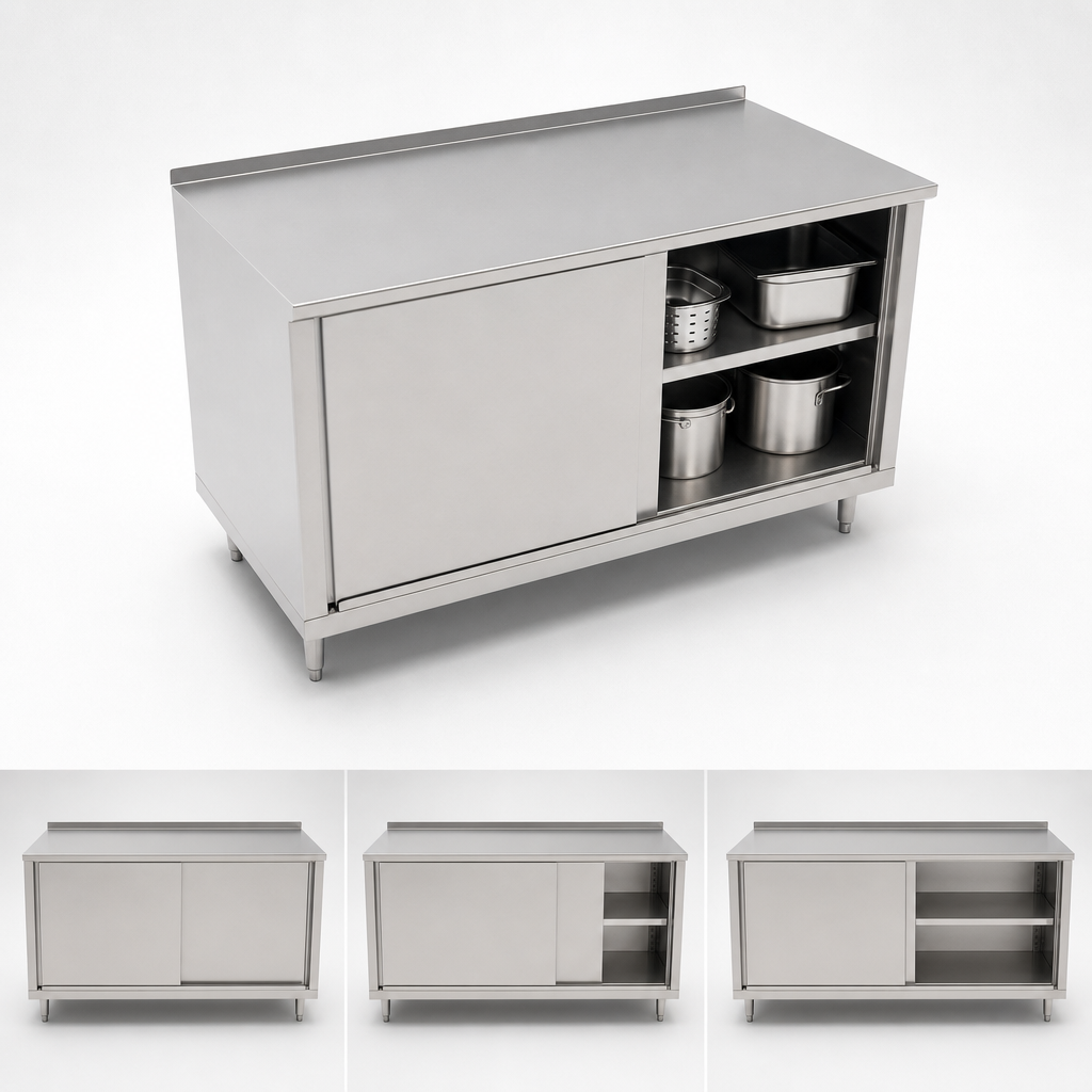Sliding Door Cabinet Base