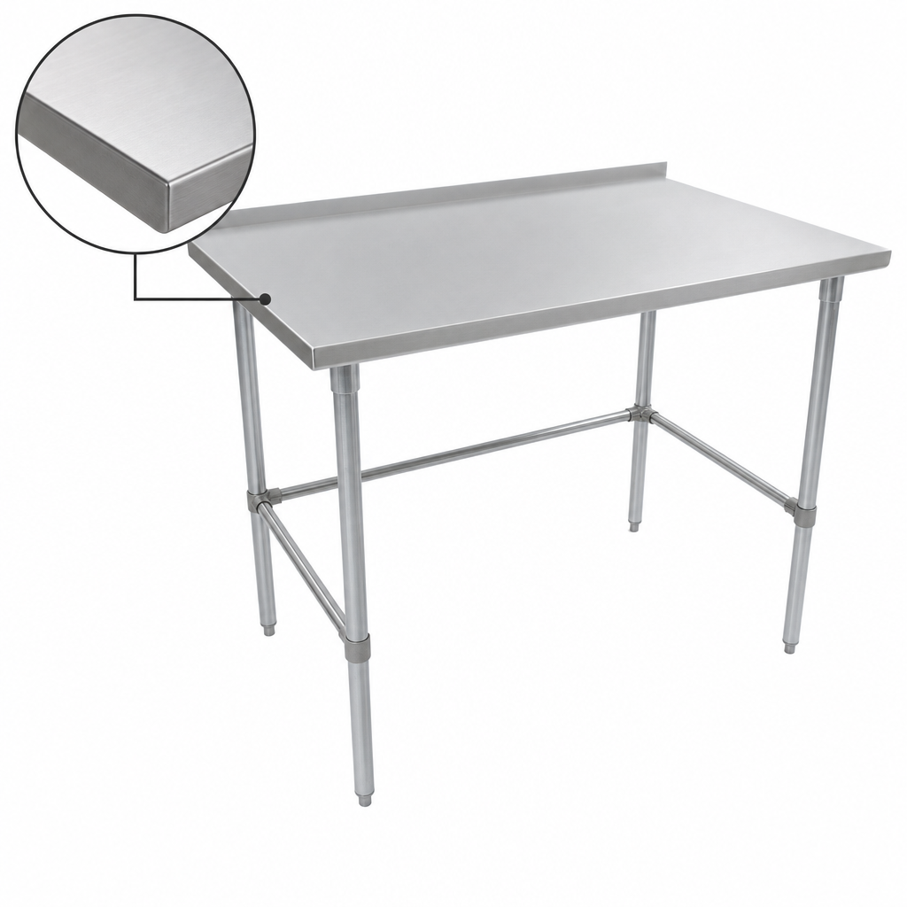 14-Gauge 300-Series Stainless Steel Top