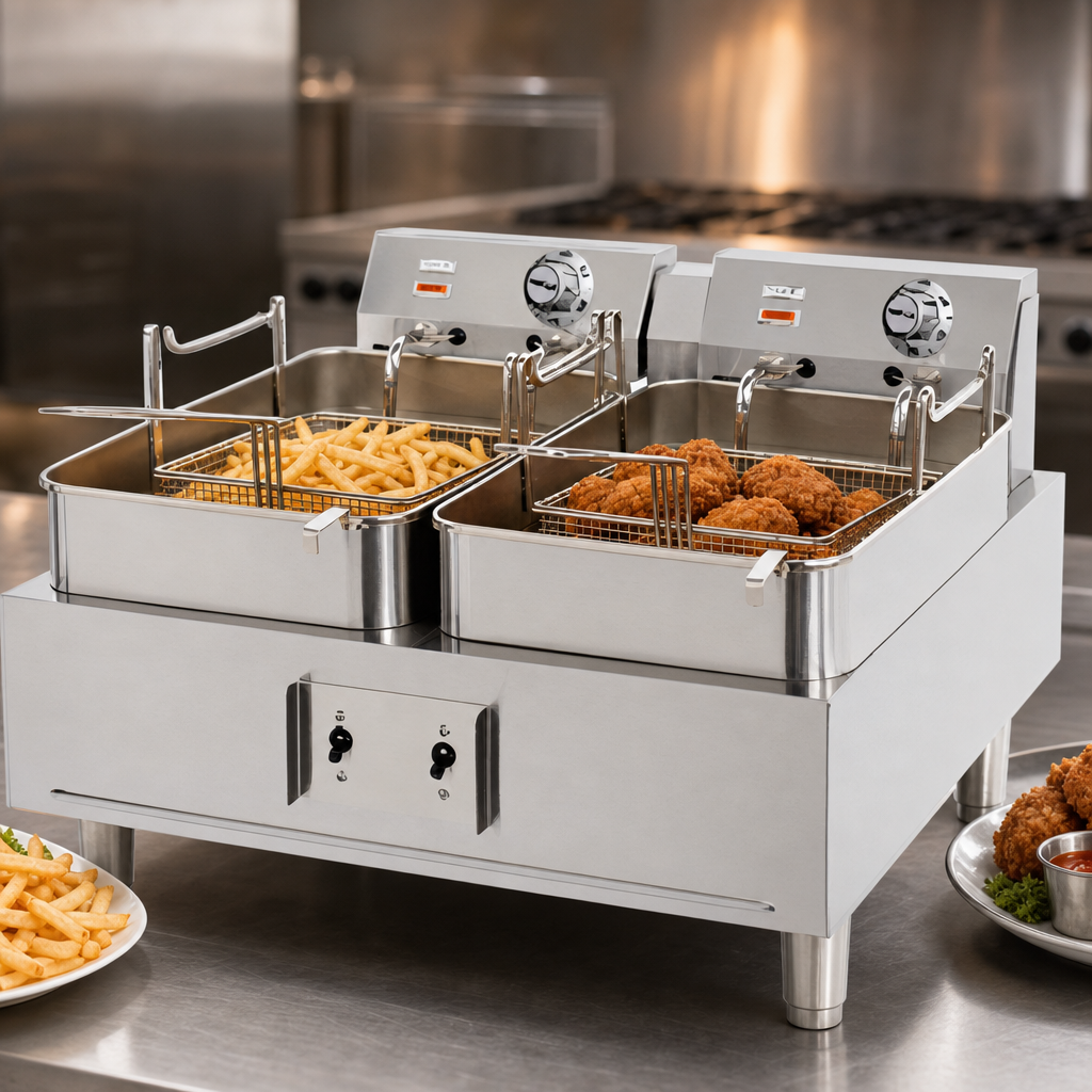 Dual Fry Pots