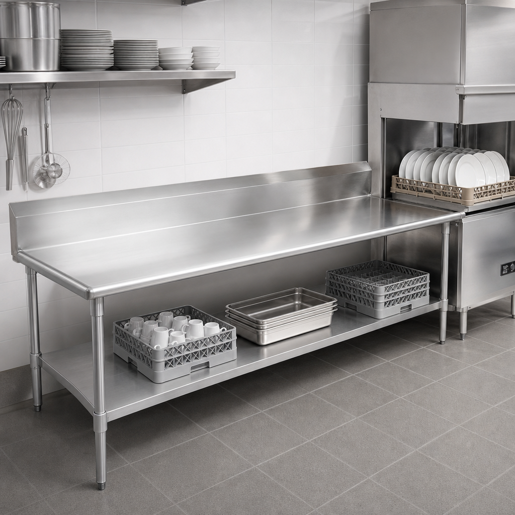 Straight Clean Dishtable