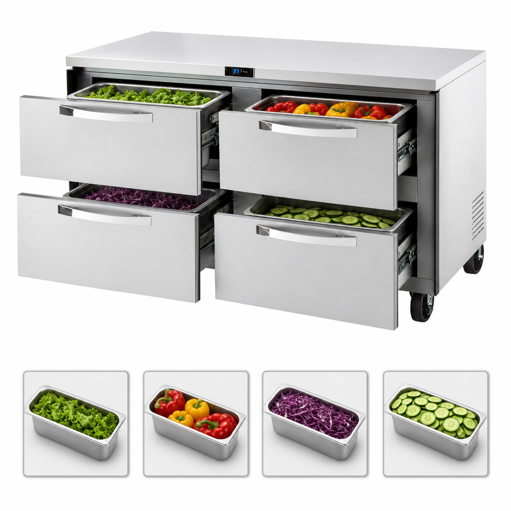 Four-Drawer Storage