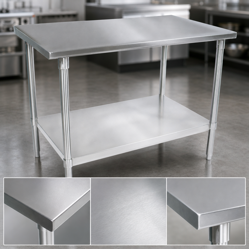 14-Gauge 300 Series Stainless Steel Top