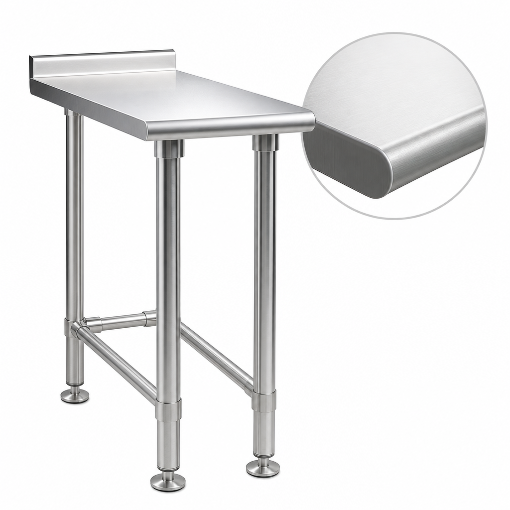 14-Gauge 304 Stainless Steel Top