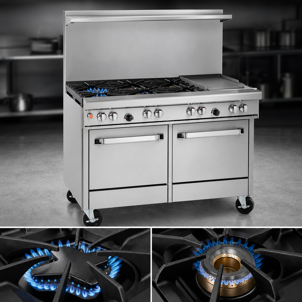 Star/Sauté And Non-Clog Burner Top