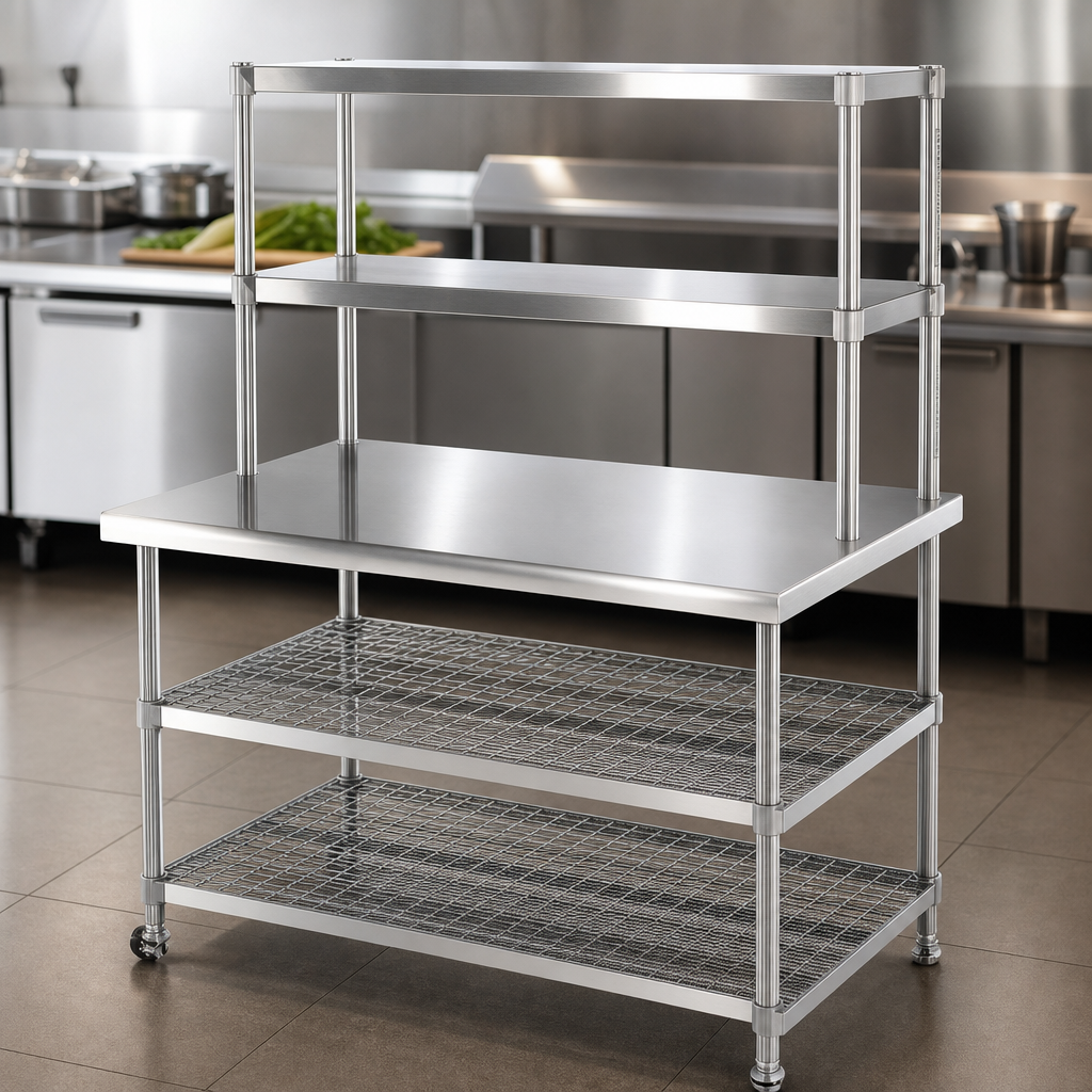 16-Gauge Stainless Steel Top