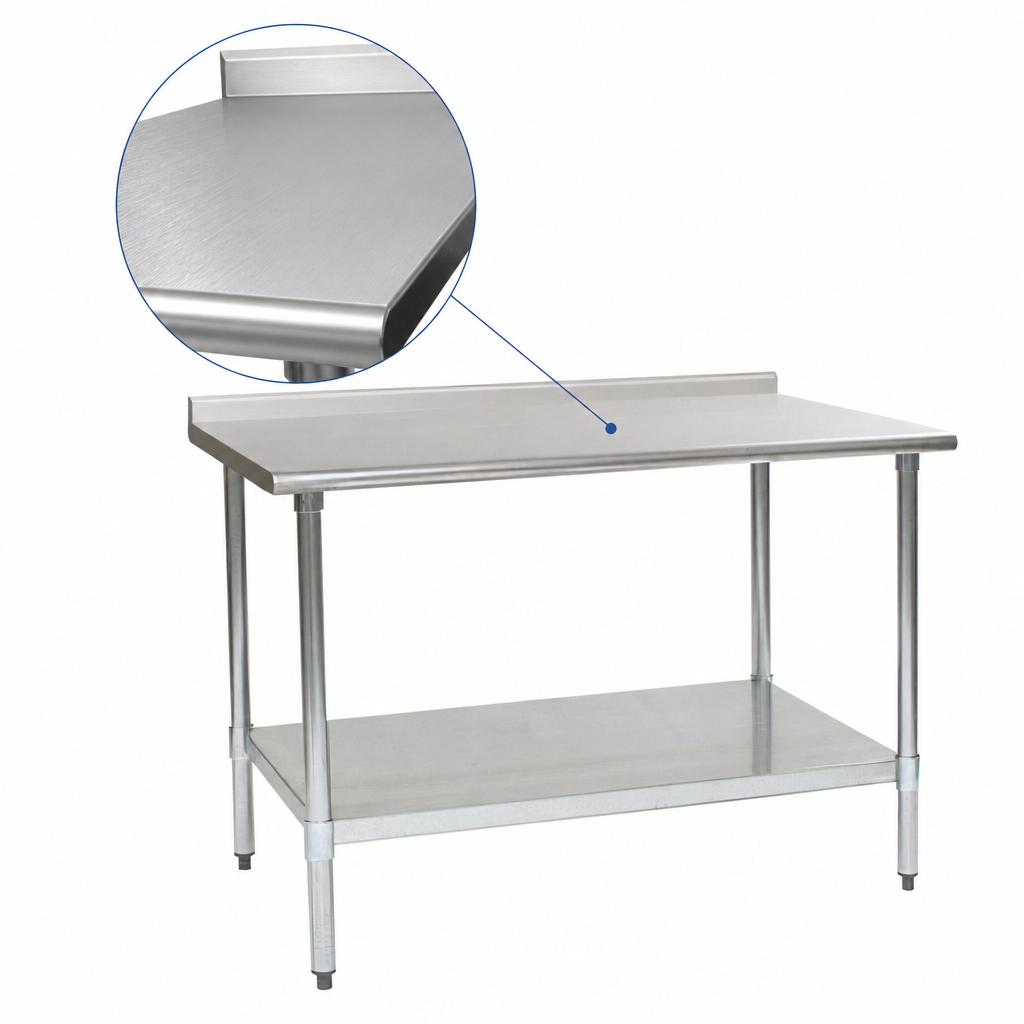 16-Gauge Type 430 Stainless Steel Top