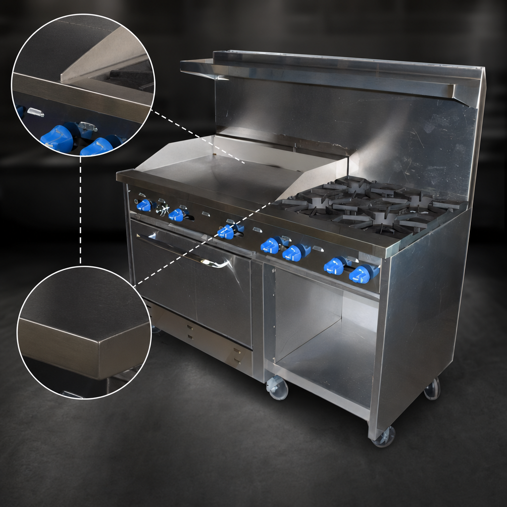 24-Inch Griddle Section