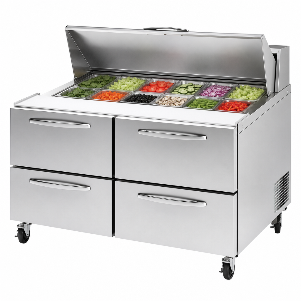 12-Pan Top Opening with Hood