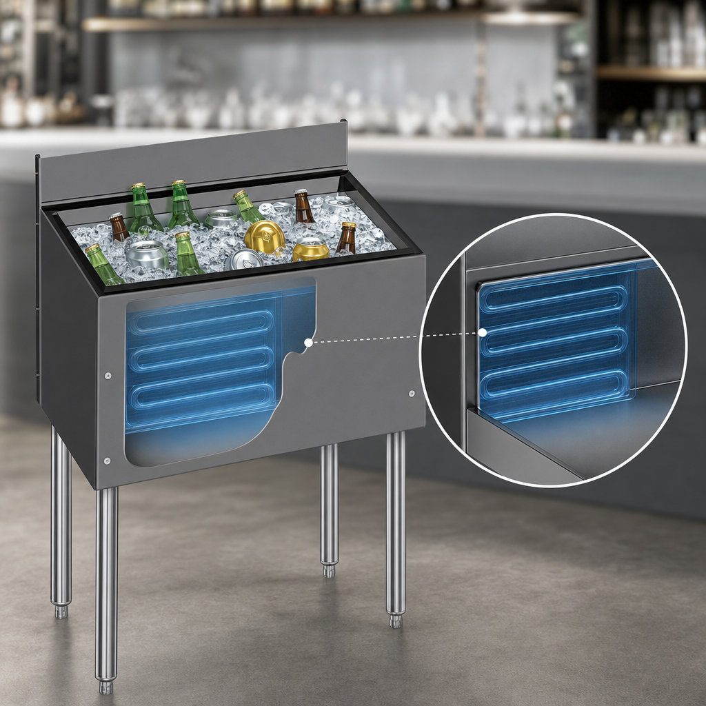 Built-In 10-Circuit Cold Plate