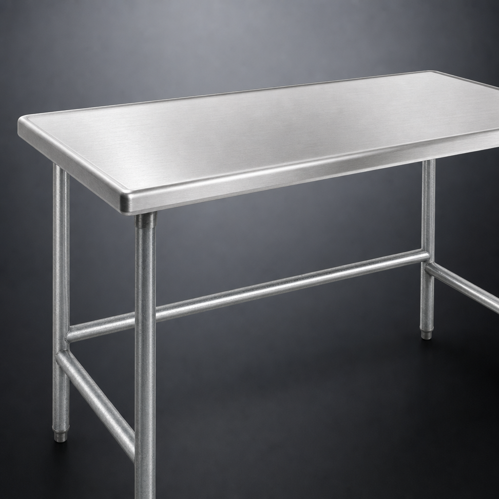 14-Gauge 304 Stainless Steel Top