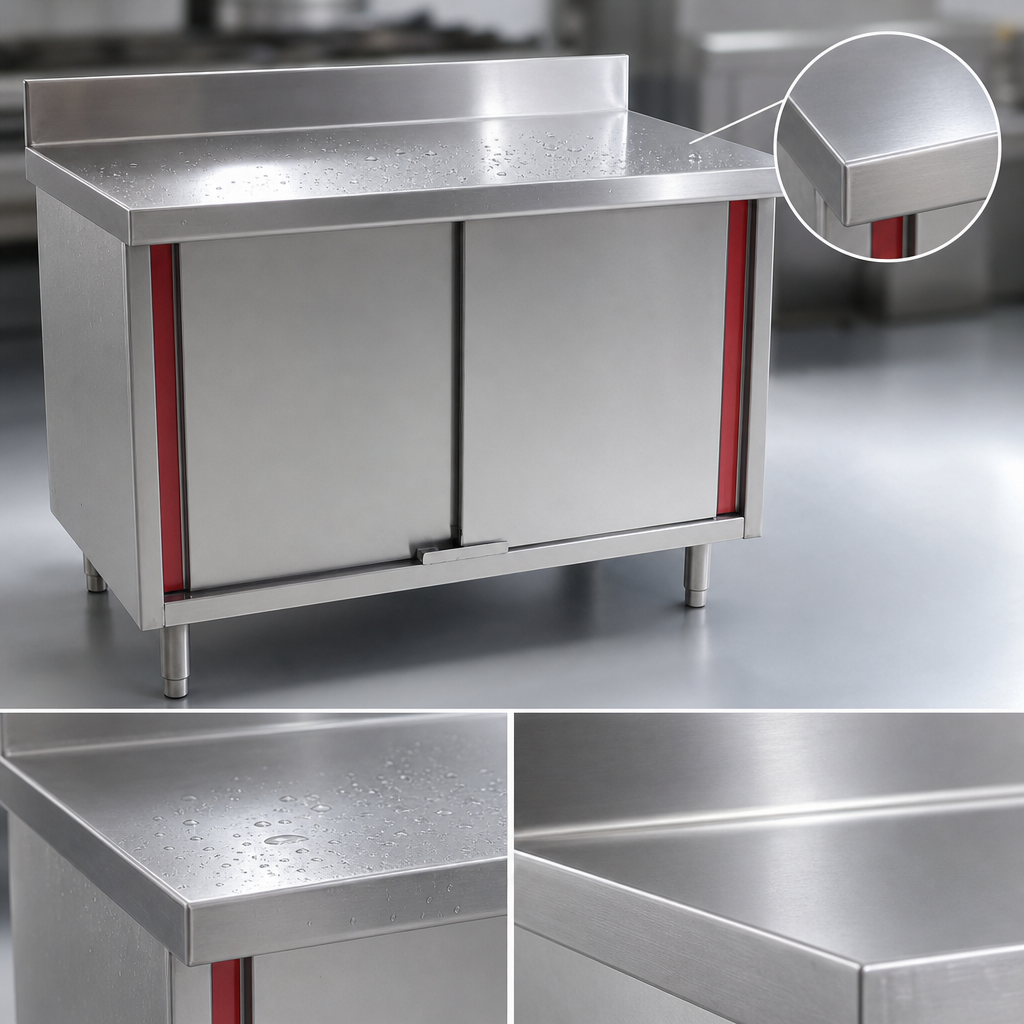 14/304 Stainless Steel Top