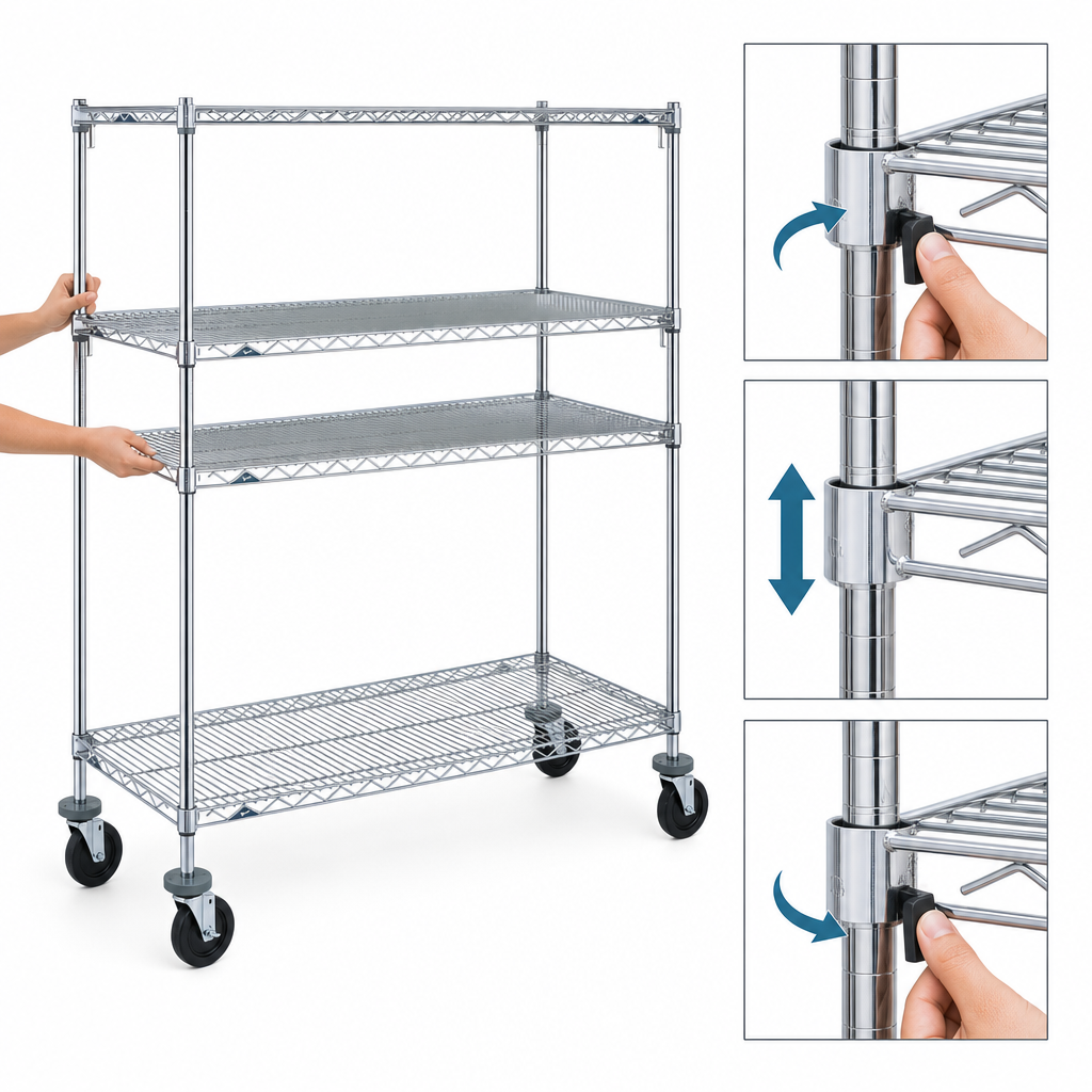 Super Adjustable Shelf Design