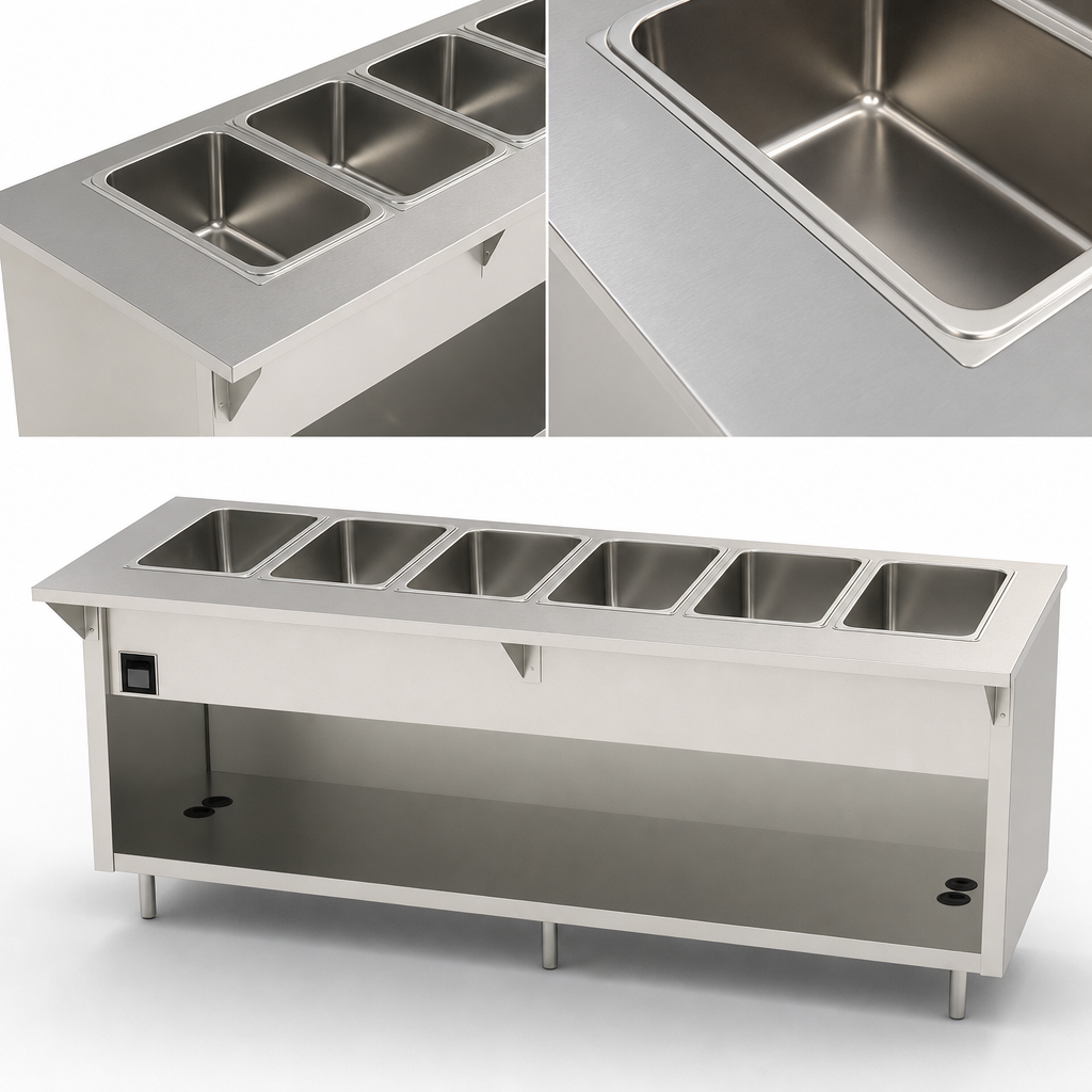 Durable Stainless Steel Top