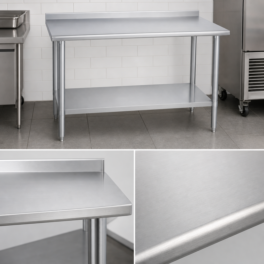 14-Gauge 300 Series Stainless Steel Top