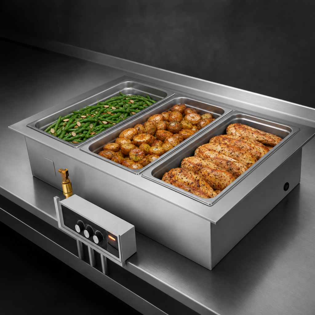 Three Full-Size Pan Capacity