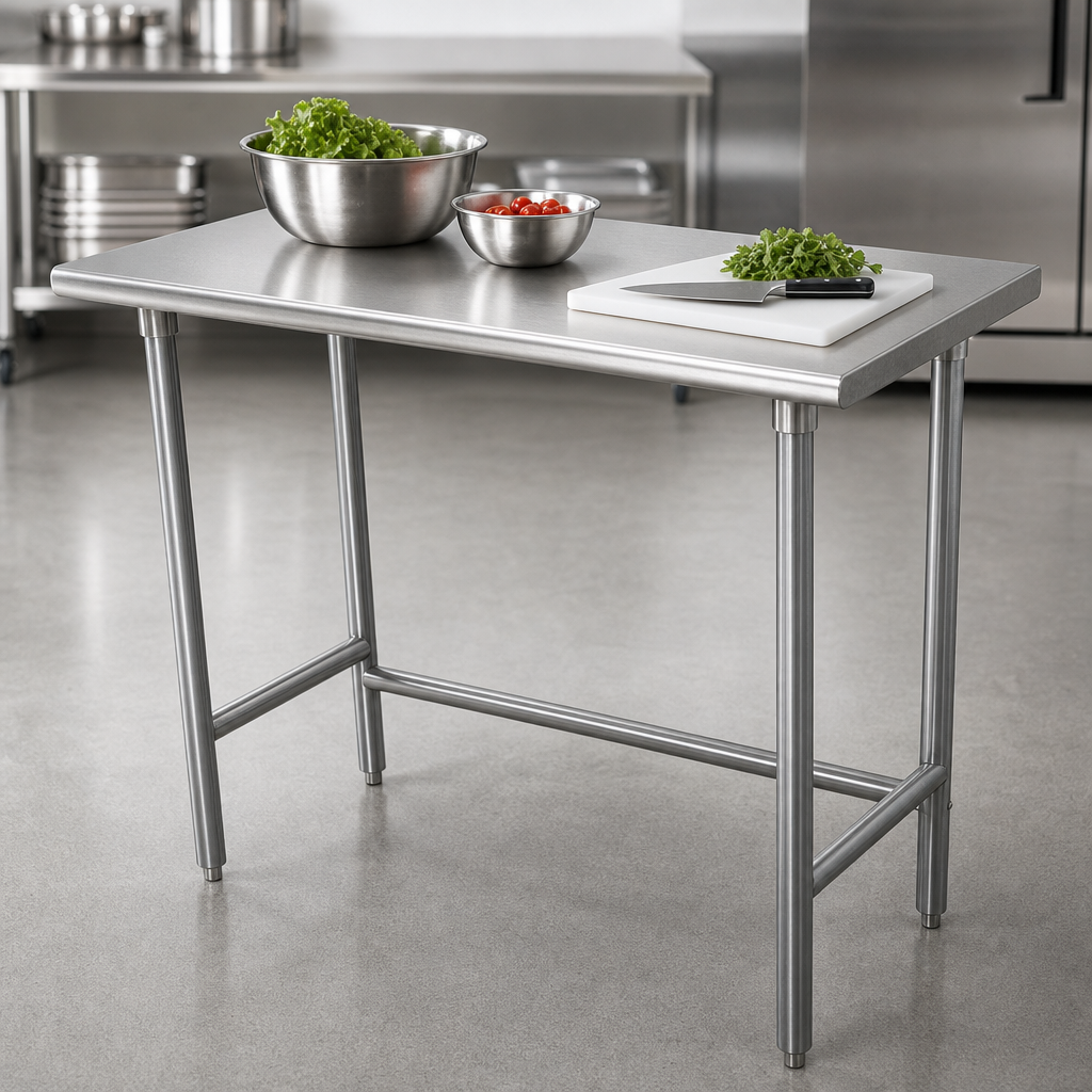 16-Gauge 304 Stainless Steel Top