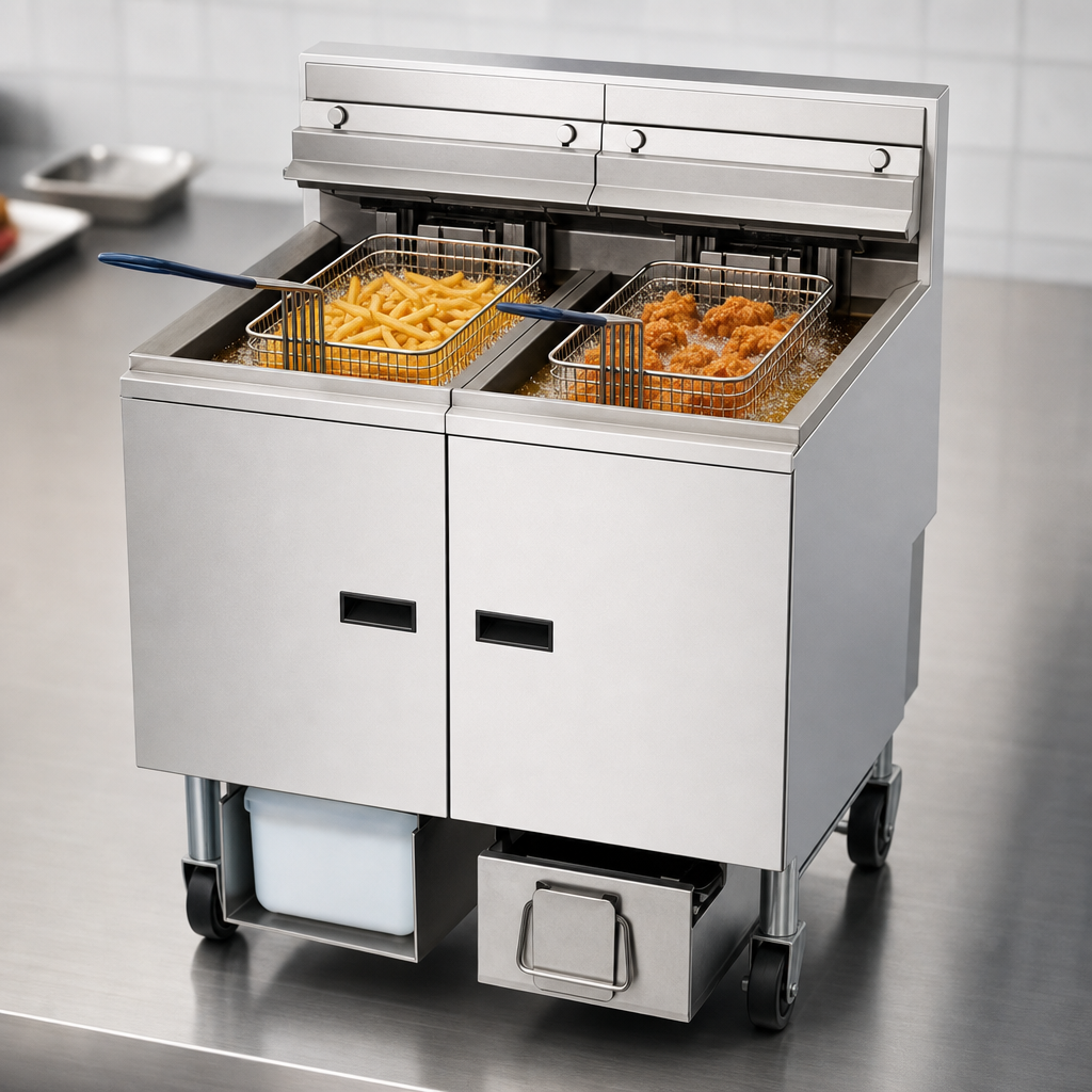 Split Frypot Configuration
