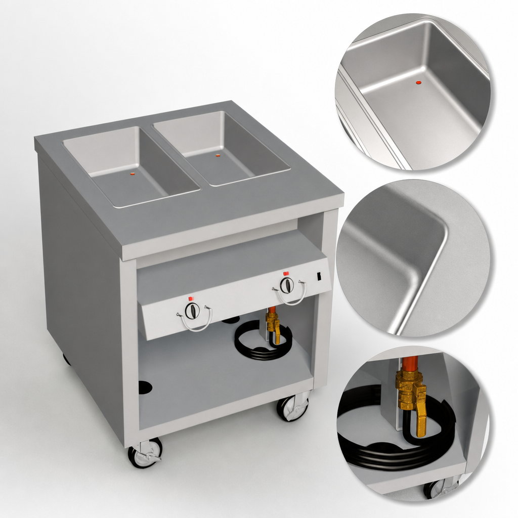 Sealed Hot Food Wells