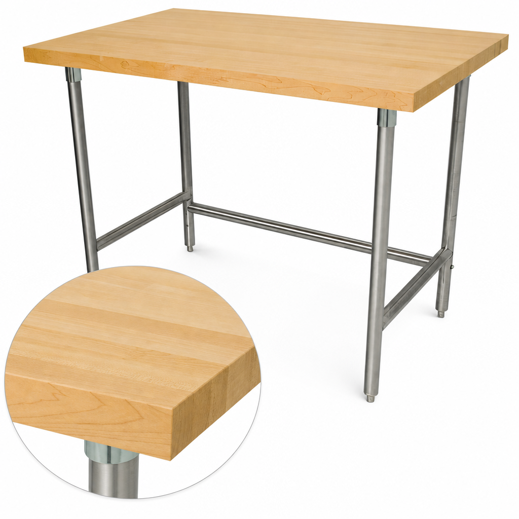 Laminated Hard Maple Wood Top
