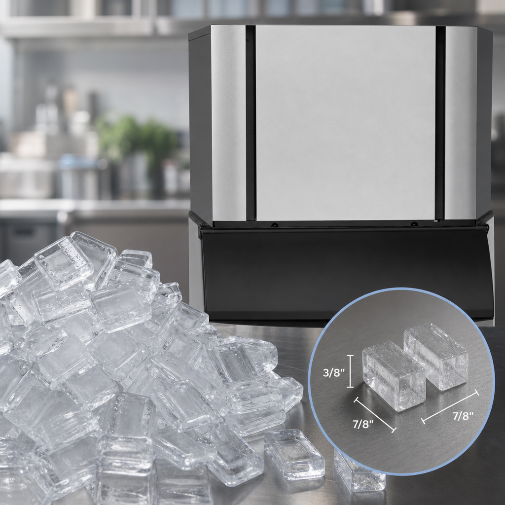 Half-Size Cube Ice