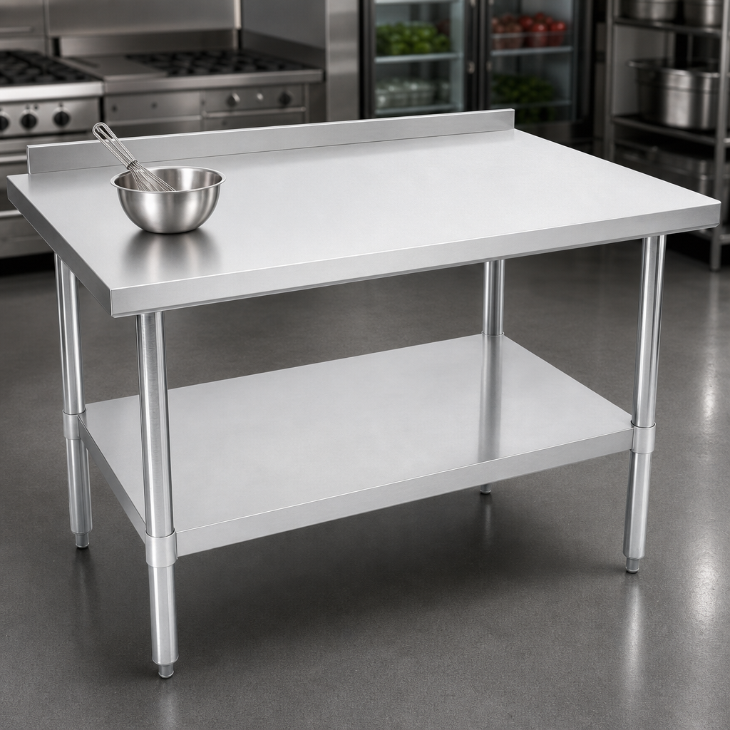 18-Gauge Stainless Steel Top