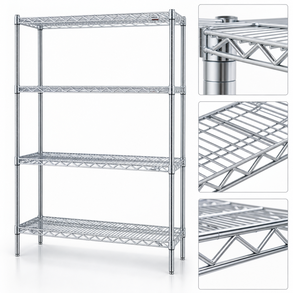 Patented QuadTruss Shelves