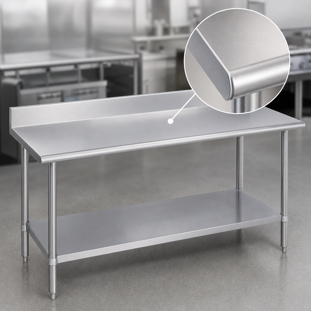 16-Gauge 300 Series Stainless Steel Top