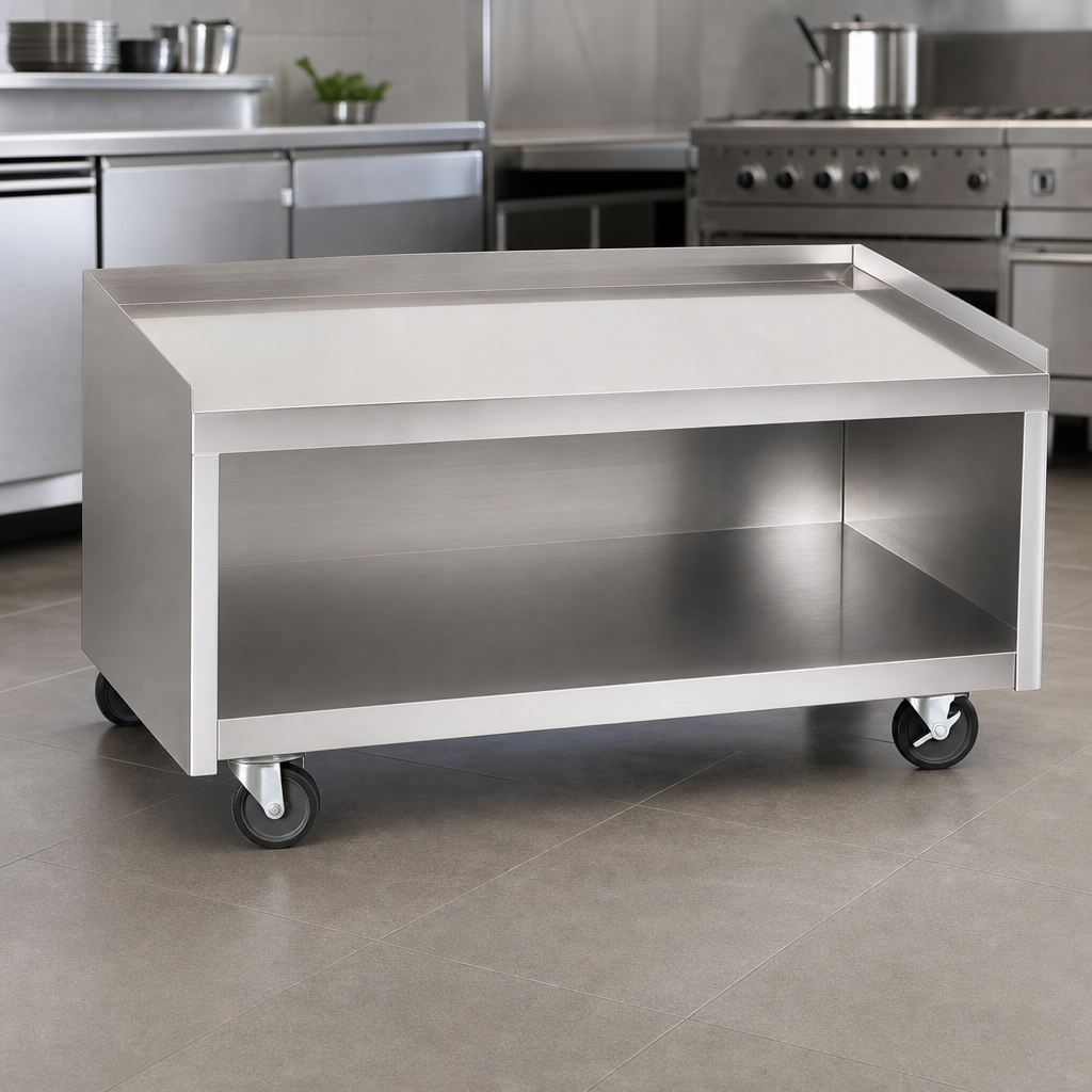 Mobile Open Cabinet Base