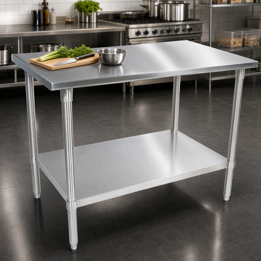 16-Gauge 300-Series Stainless Steel Top