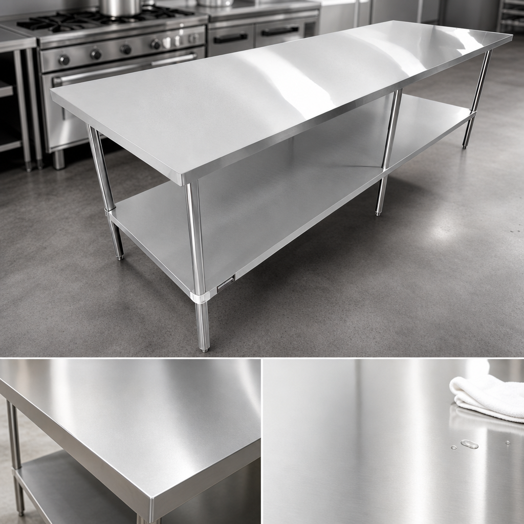 18/430 Stainless Steel Flat Top