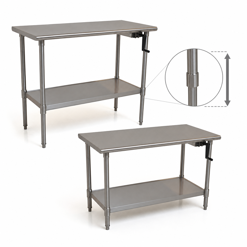 Height-Adjustable Work Surface