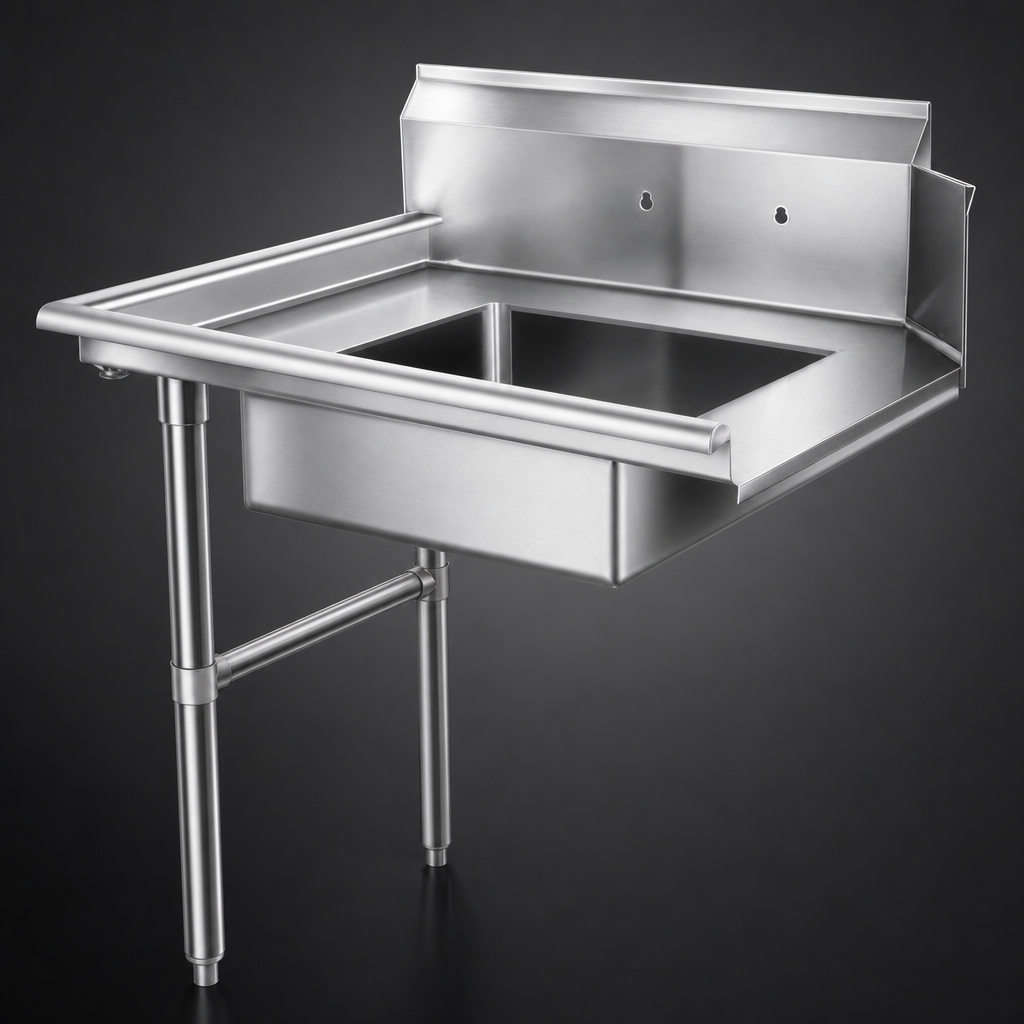16-Gauge 304 Stainless Steel Top