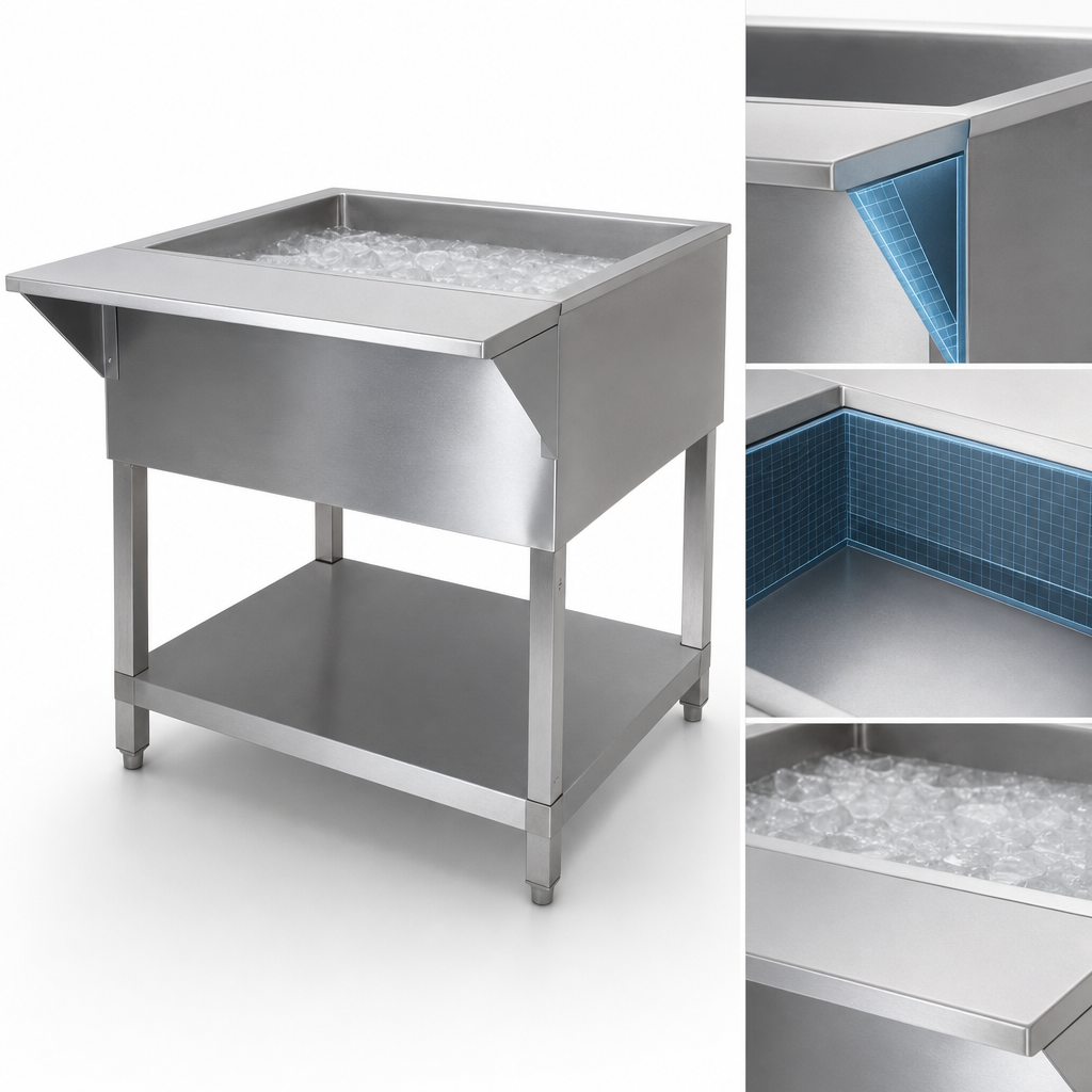 Ice-Cooled Insulated Well