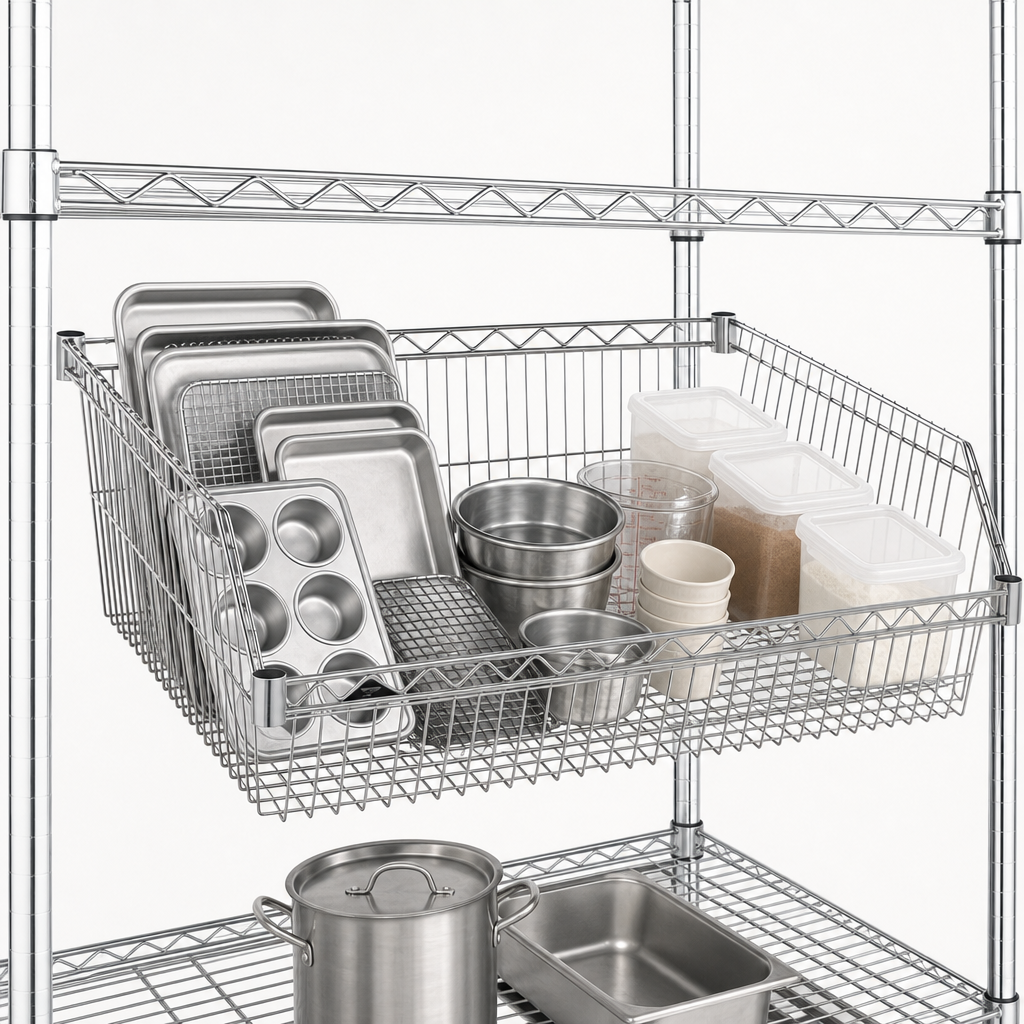 Hopper-Style Basket