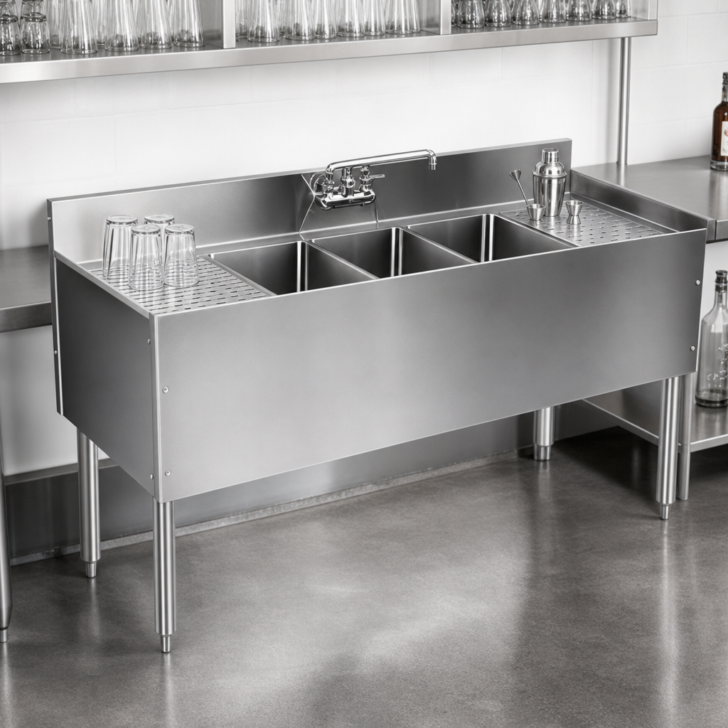 Dual 24-Inch Drainboards