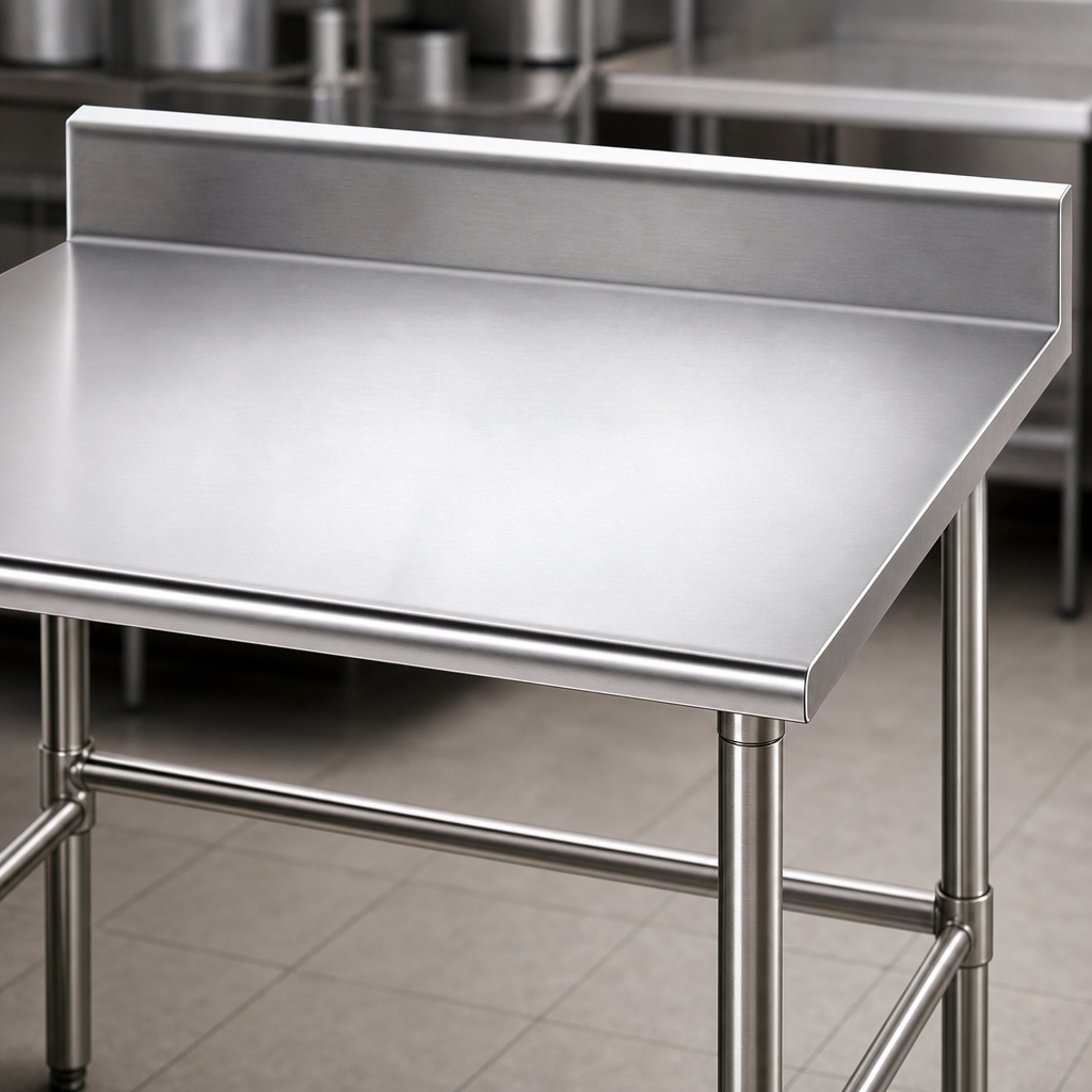 16 Gauge 304 Stainless Steel Top
