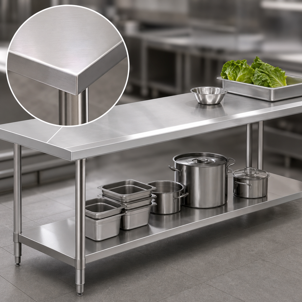14/300 Series Stainless Steel Top