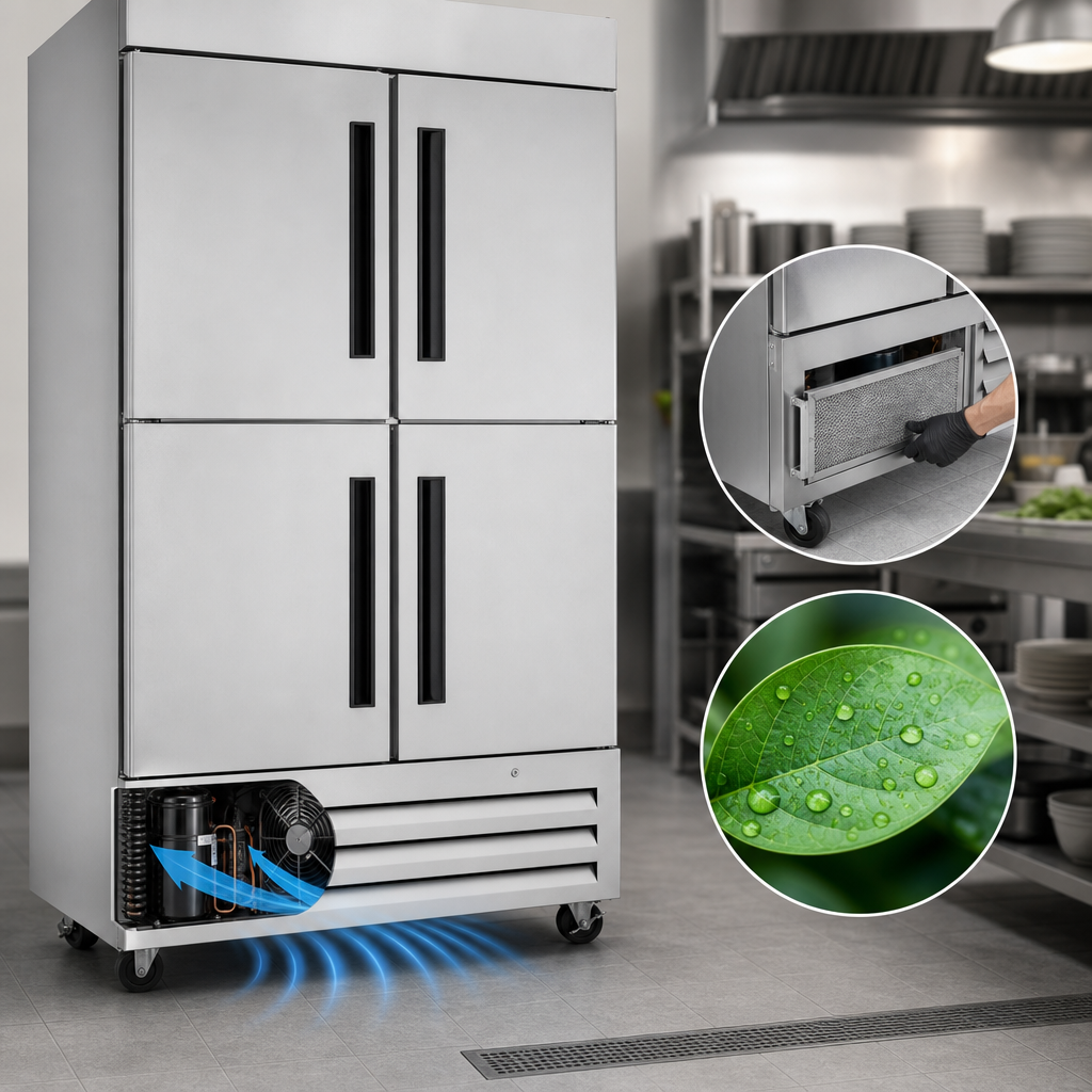 Bottom-Mounted Self-Contained Refrigeration