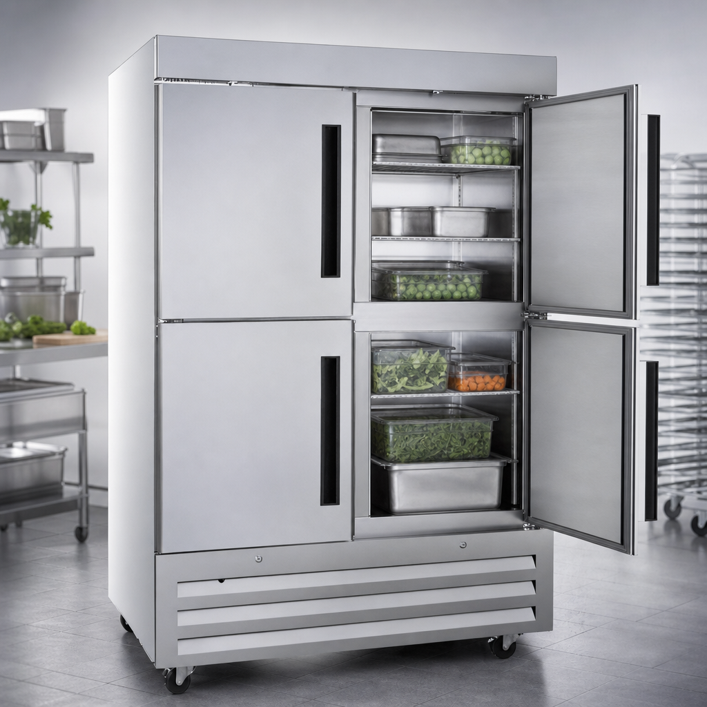 Half-Height Solid Door Configuration
